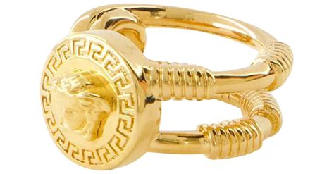 anillo medusa versace|Anillo Medusa '95 Oro .